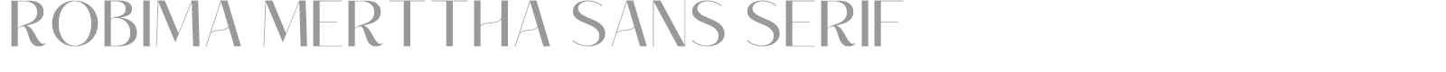 Robima Merttha Script font preview